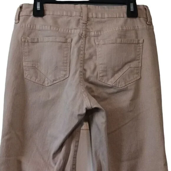 NYDJ Womens Light Tan Crop Jeans, Denim Pants, Size 4 - Picture 5 of 13